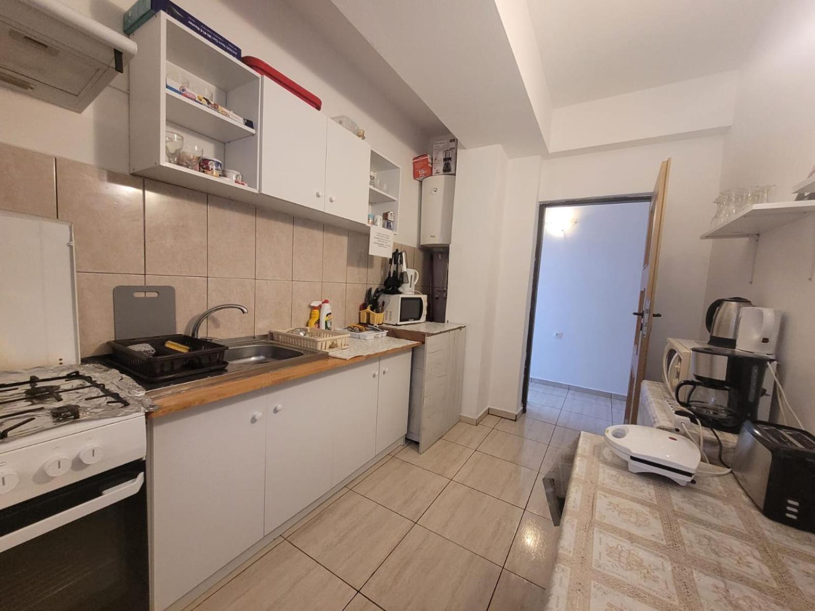 Cazare Eforie Nord, Plaja Acapulco, Garsoniere Four Studios, Bucatarie Comuna, Baie Proprie, Etaj 4, Fara Lift Kültér fotó